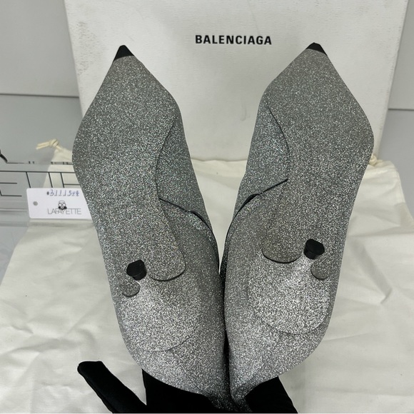 Balenciaga Knife Glitter Boots-Szie 37 - Picture 4 of 4